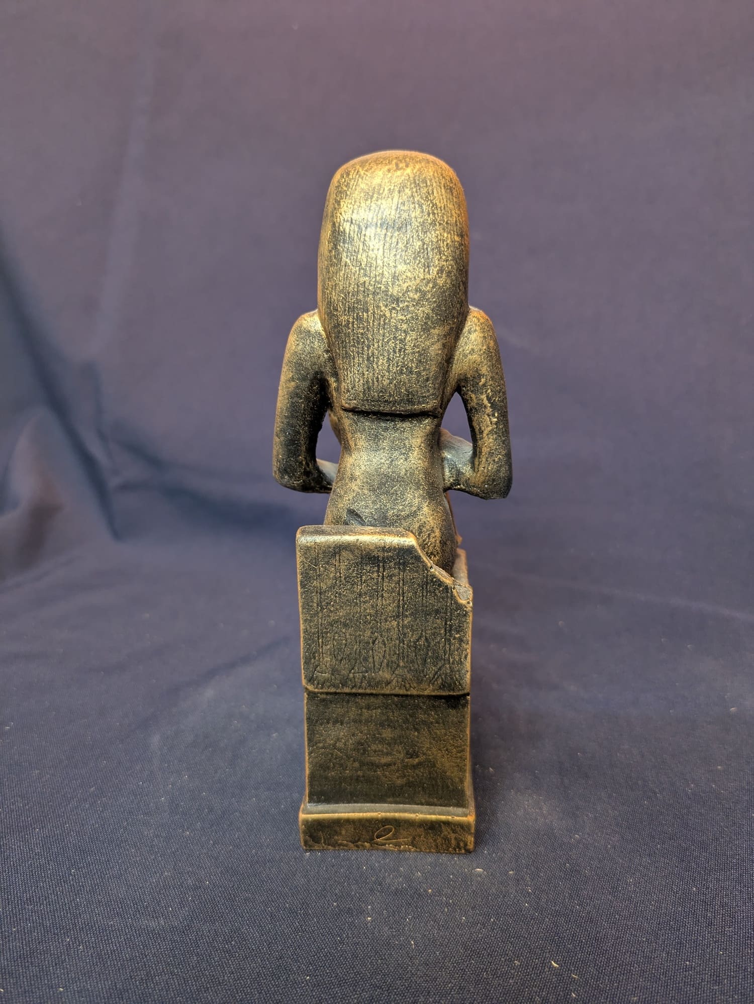 Isis et Horus – Or antique – vue B