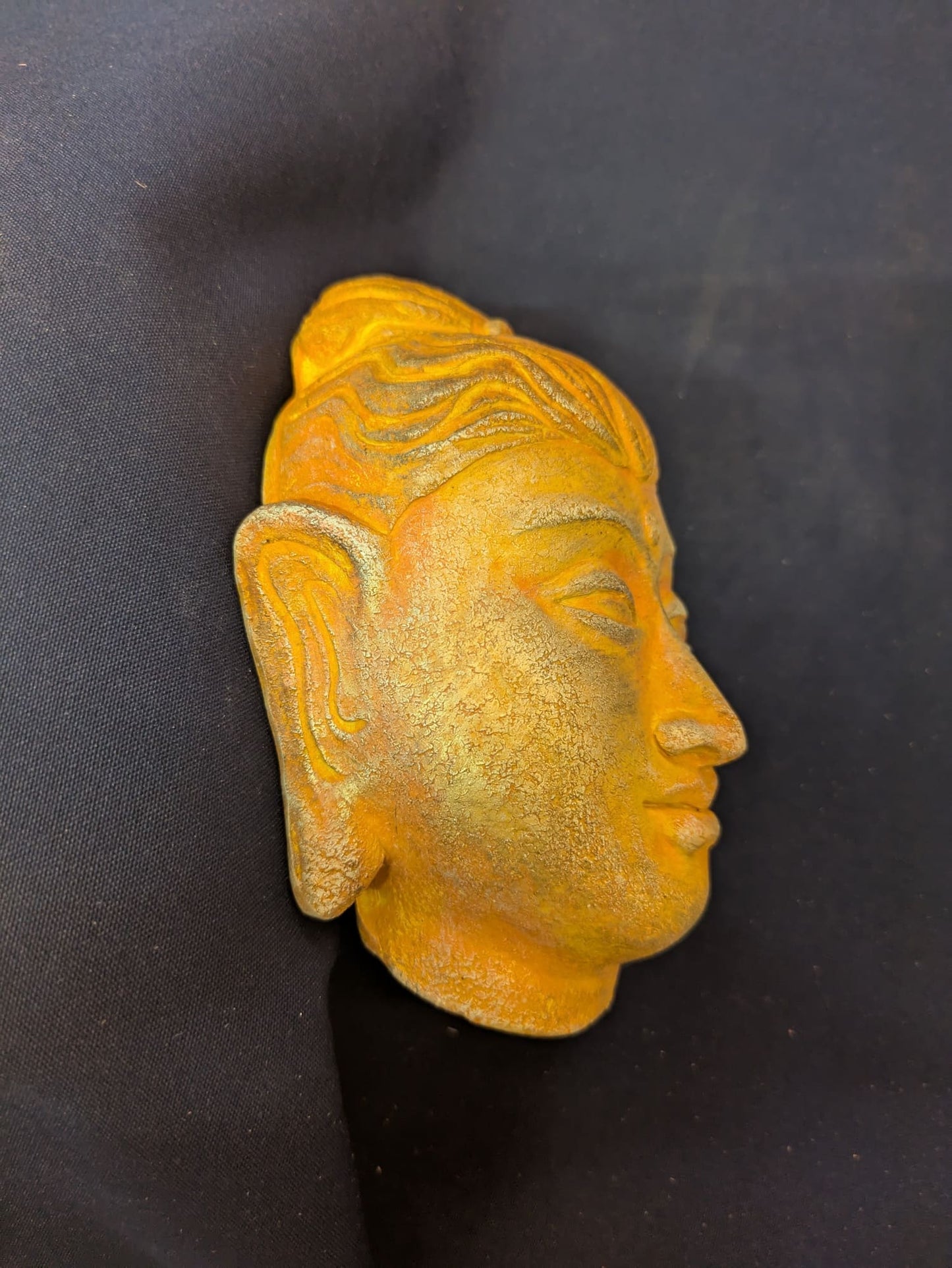 Bouddha (tête-petite) – Orangé – vue C