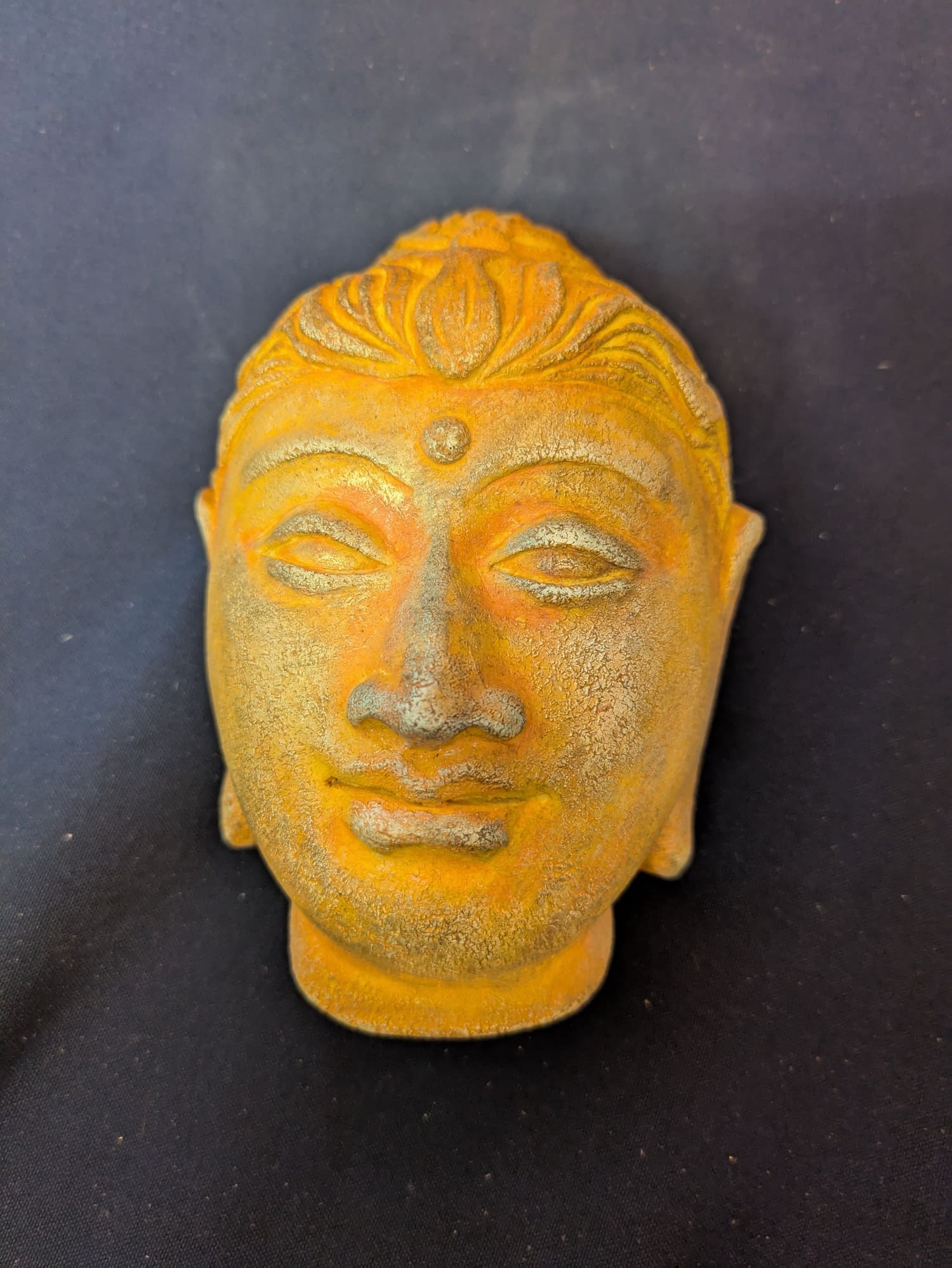 Bouddha (tête-petite) – Orangé