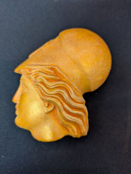Athena (petite tête) – Beige-doré