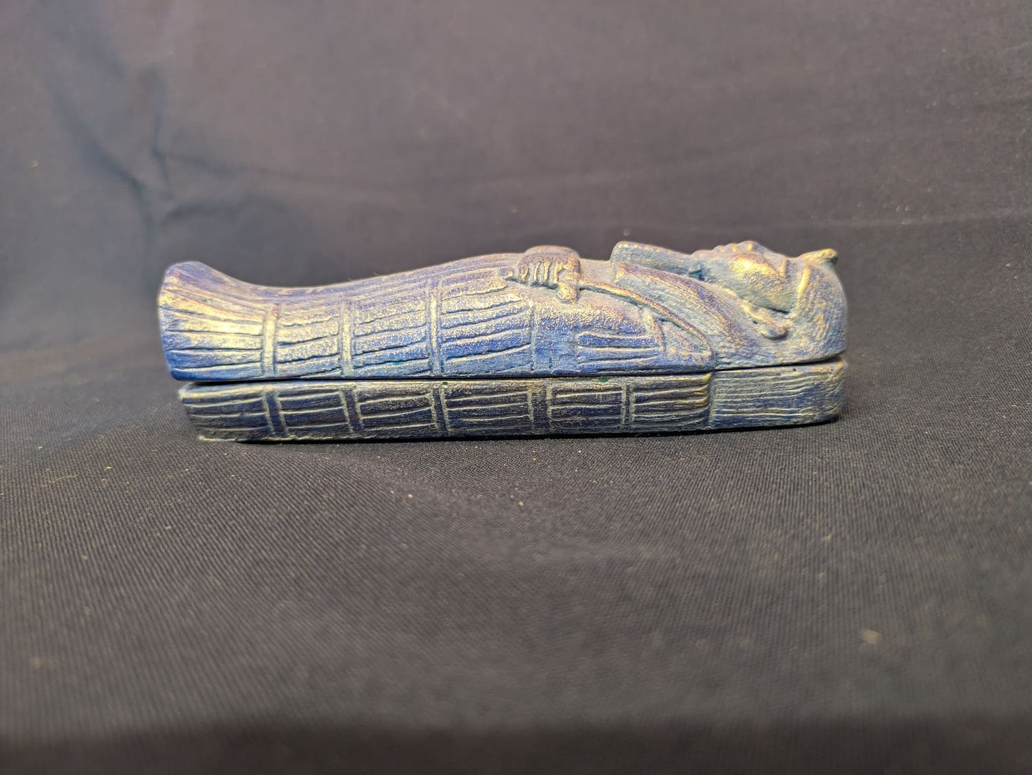 Sarcophage – Bleu (imitation lapis-lazuli) – vue B