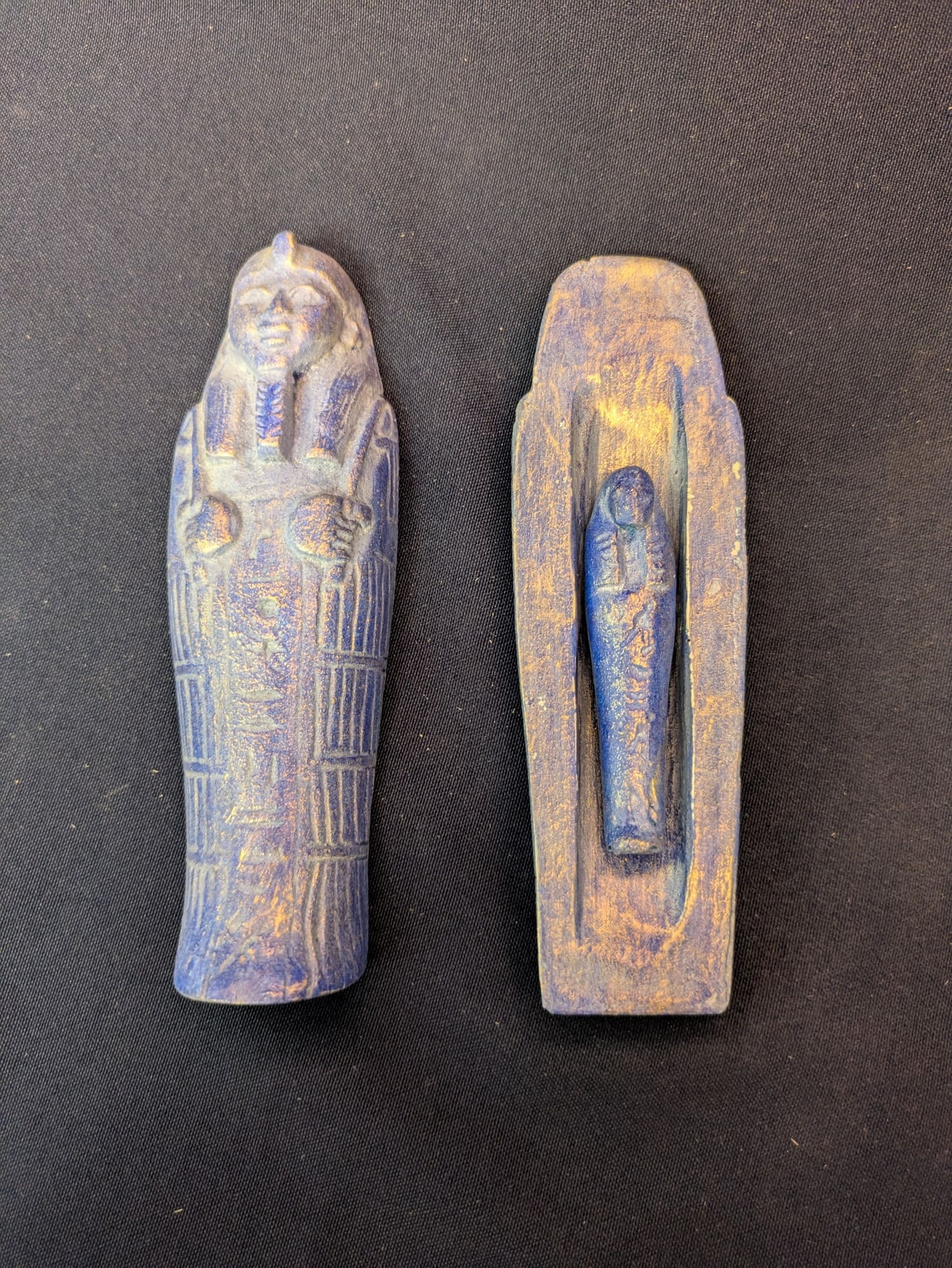 Sarcophage – Bleu (imitation lapis-lazuli)