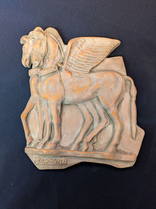 Chevaux de Tarquinia (grand) – Terra-cotta-rosé