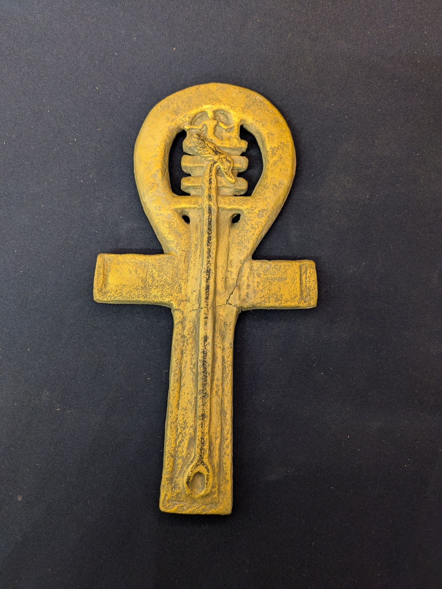 Clé Ankh archéologique – Doré