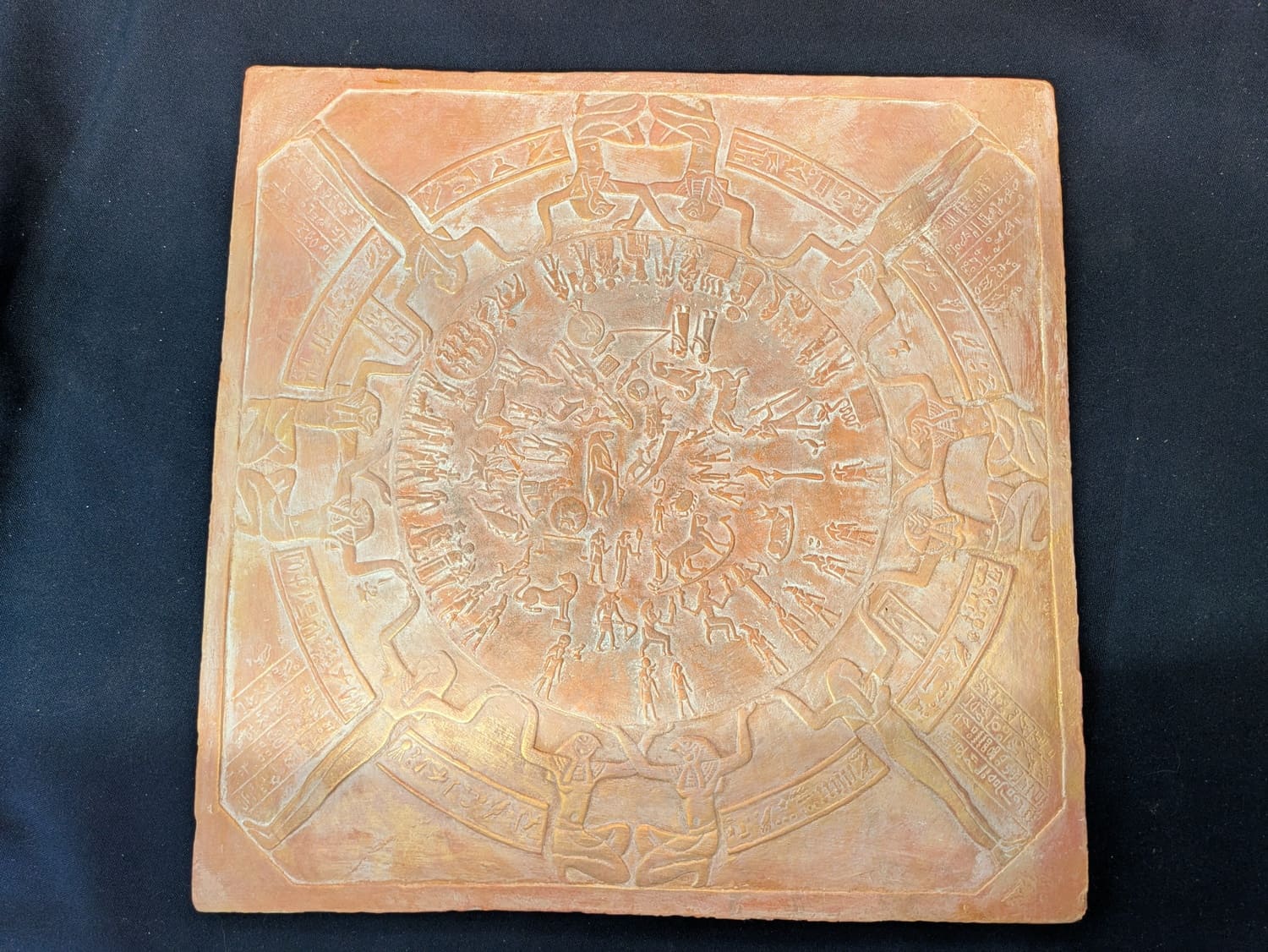 Calendrier de Denderah – Cuivre-doré
