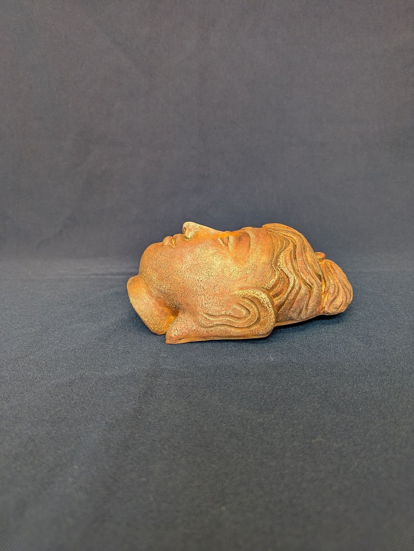 Bouddha (petite tête) – Brun-rouge – vue A