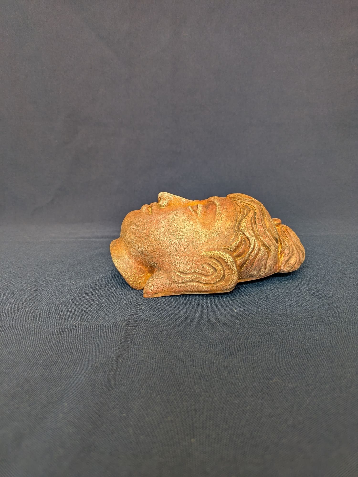 Bouddha (petite tête) – Brun-rouge – vue A